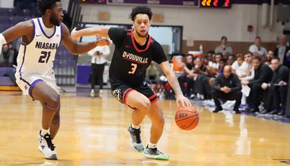 D'Youville Men's Basketball Alum Willie Kondrat Drafted To NBA G-League Grand Rapids Gold