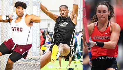 STAC's Mena Jimenez, Holy Family's Pierre, Roberts Wesleyan's King Named ECC Indoor Track & Field Athletes of the Year