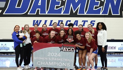 No. 1 Daemen Completes Three-Peat With 55-50 Win Over No. 2 Mercy In ECC Final