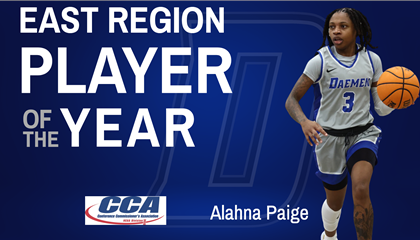 Paige Named D2CCA East Region Player of the Year