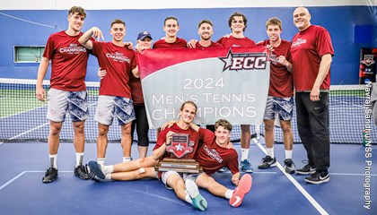 No. 1 Queens Defends ECC Men's Tennis Championship Title with 4-1 Win over No. 2 St. Thomas Aquinas