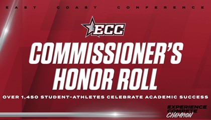 ECC Announces Over 1,450 Student-Athletes Named to 2023-24 Commissioner's Honor Roll