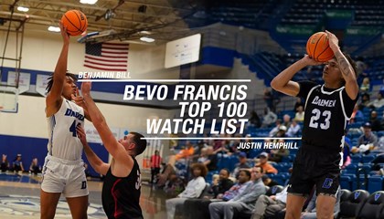 Daemen's Hemphill and Bill Land on Bevo Francis Top 100 Watch List